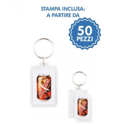 Portachiavi Con stampa 25x40mm