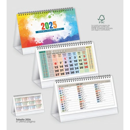 Calendari da Tavolo Square