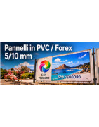 Pannelli in PVC / Forex 5/10 mm